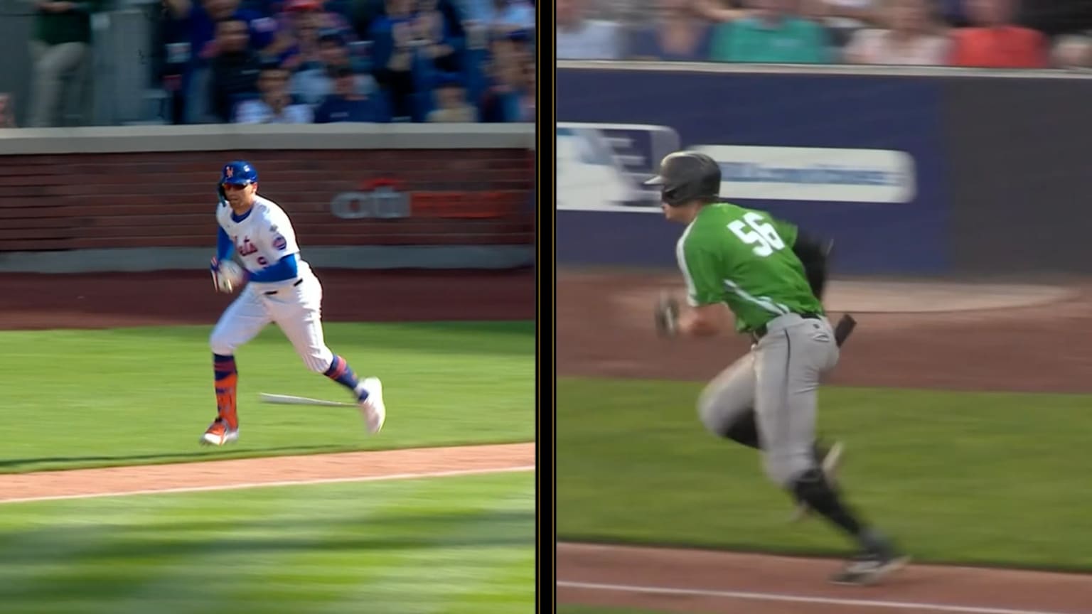 Charlie Szykowny and Brandon Nimmo's sprint walks 20/10/2024