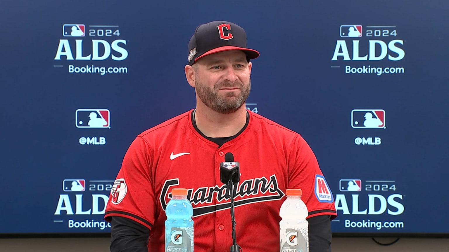 Stephen Vogt on quick start in 7-0 Game 1 win | 10/05/2024 | Cleveland  Guardians