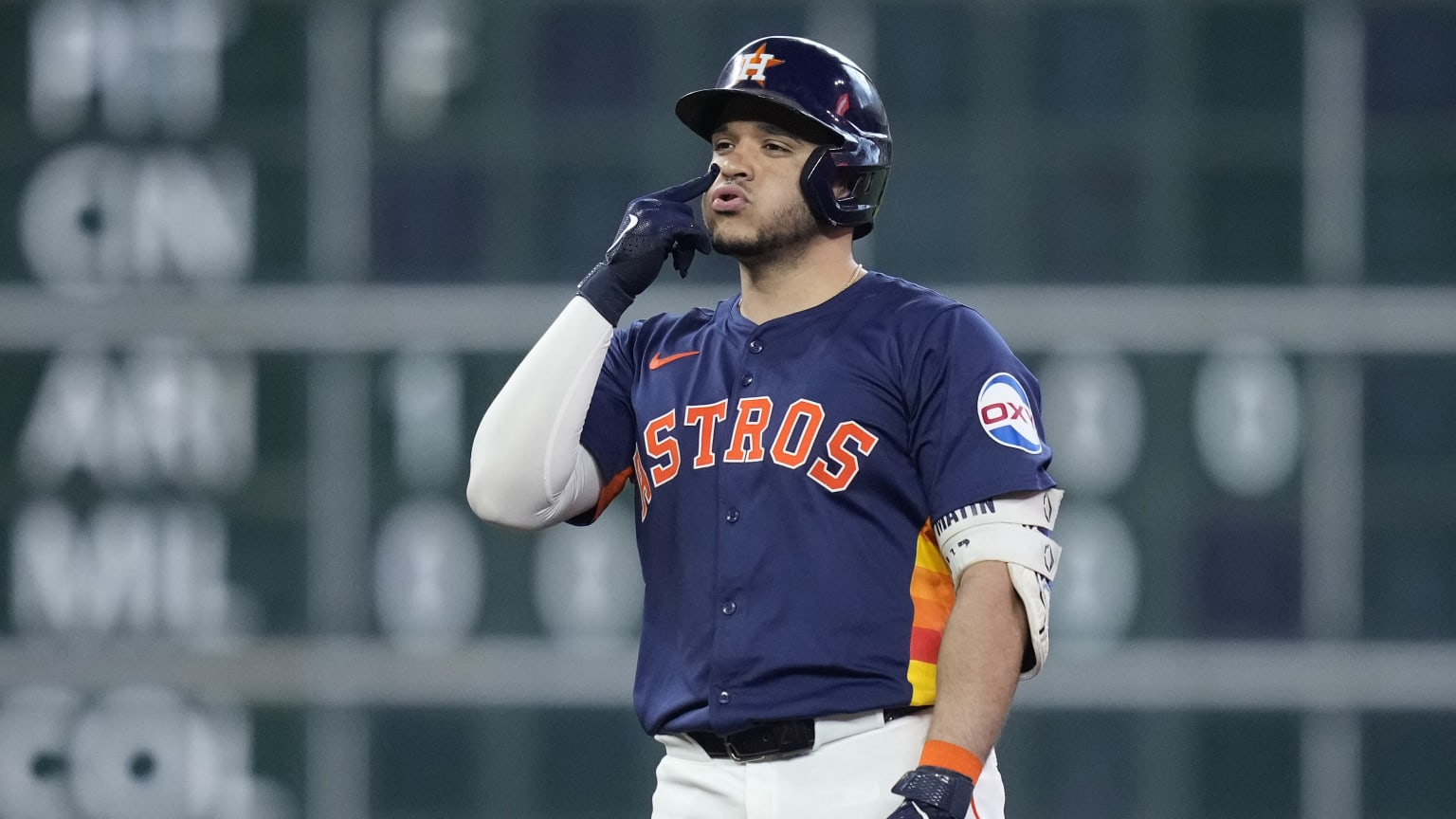 Yainer Diaz's gametying RBI double 09/22/2024 Chicago Cubs