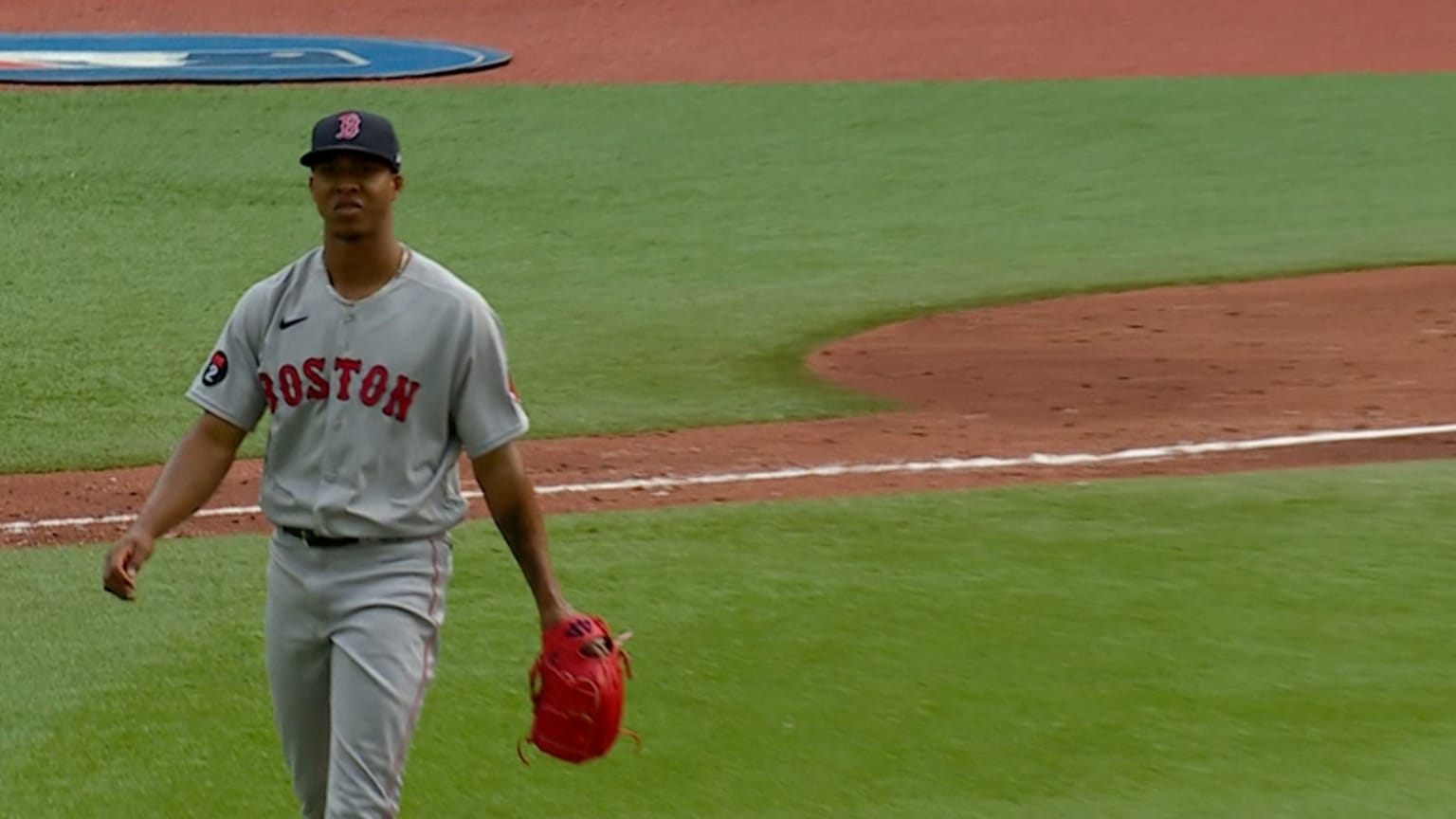 Brayan Bello poncha a cuatro 01/10/2022 Los Red Sox de Boston
