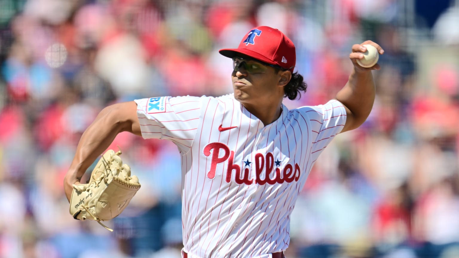 Jesús Luzardo strikes out two 02/28/2025 Philadelphia Phillies