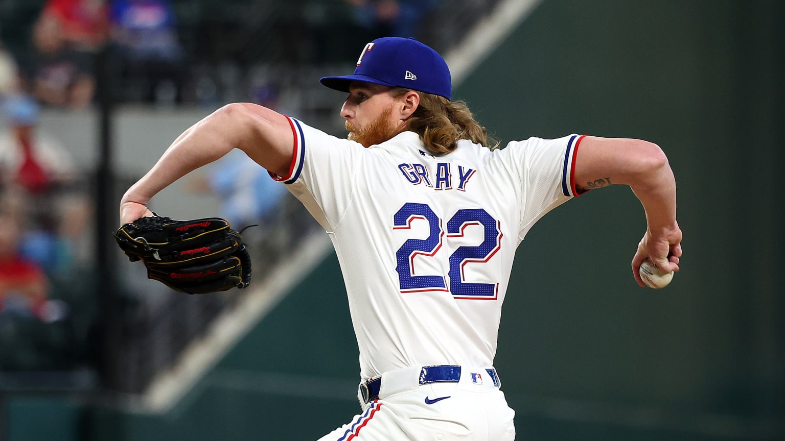 Jon Gray strikes out nine against the Athletics | 04/11/2024 | Texas ...