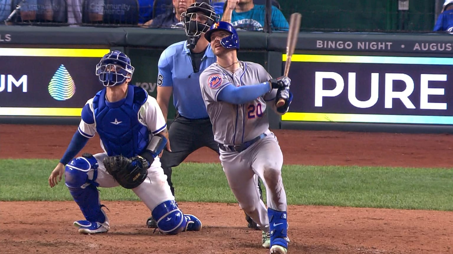 Pete Alonso bloops an RBI single to right | 08/01/2023 | New York Mets