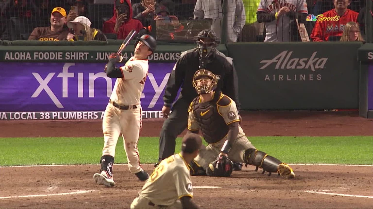 Mike Yastrzemski shows off his power with two homers | 06/19/2023 | San ...