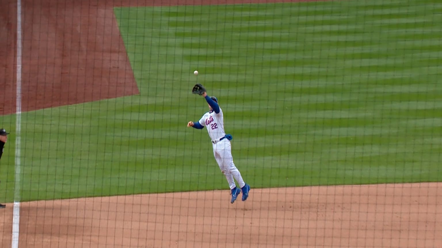 Brett Baty's quick reaction leads to out | 04/04/2024 | New York Mets