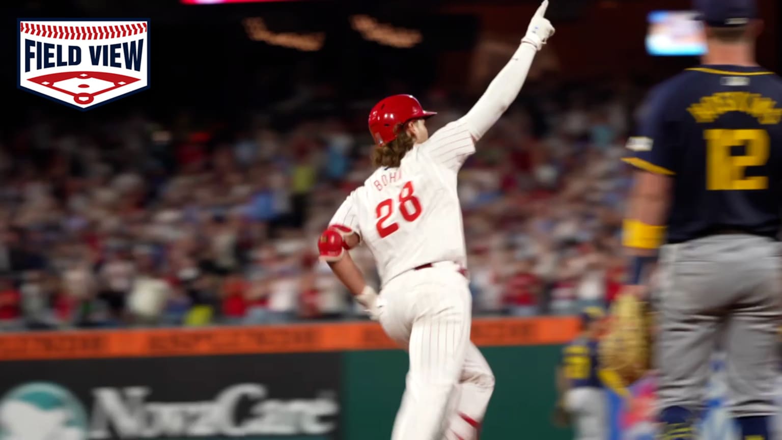 Field View: Alec Bohm's game-tying home run | 06/04/2024 | Philadelphia ...