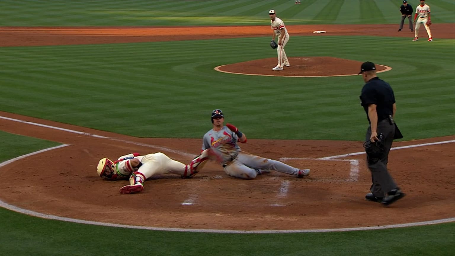 Nolan Gorman scores on fielder's choice 05/14/2024 St. Louis Cardinals