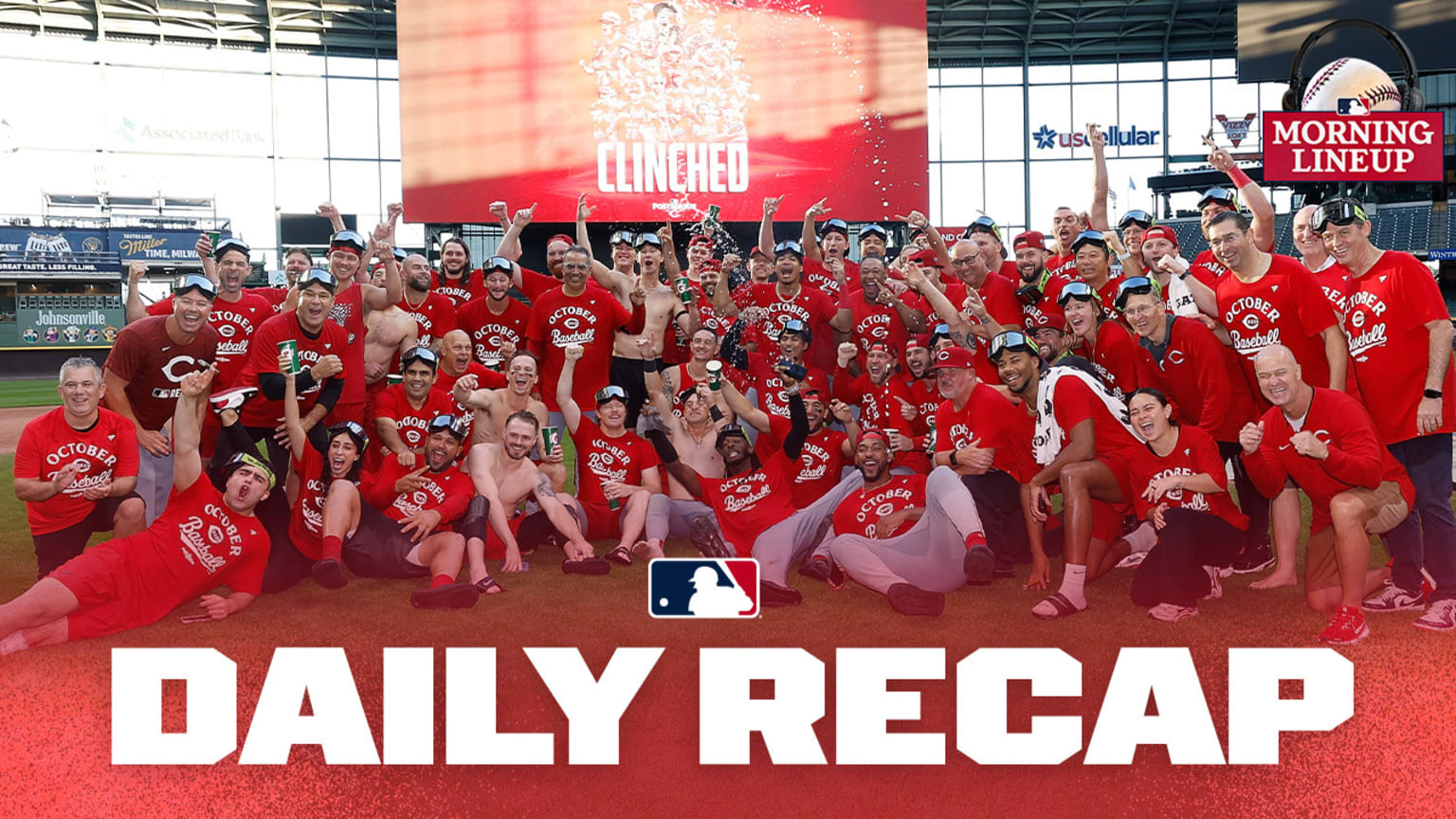 Reds clinch a postseason berth | Morning Lineup | 09/29/2025 | MLB.com