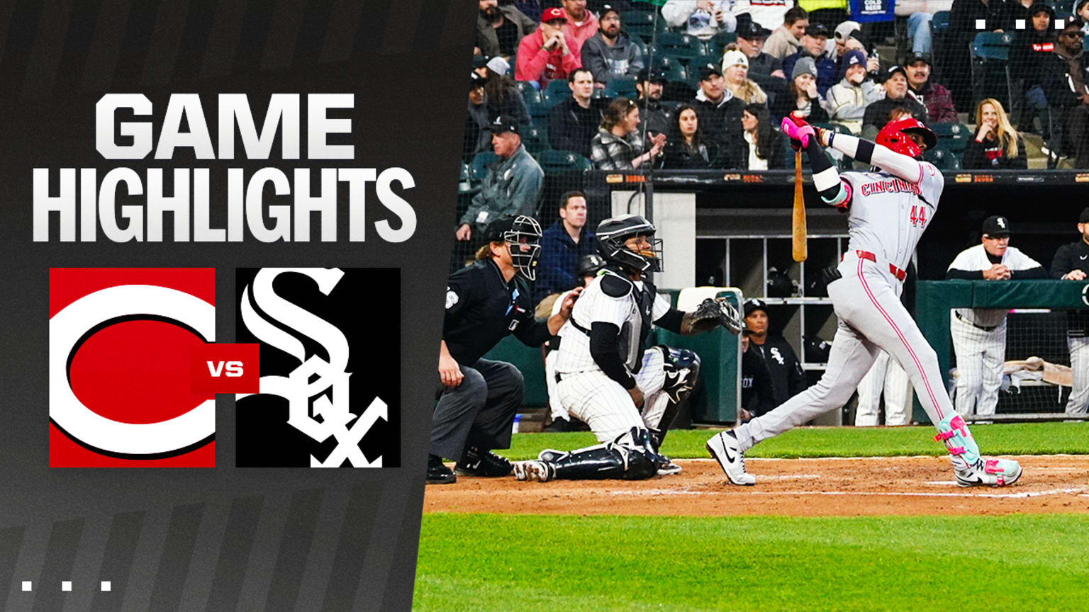 Reds vs. White Sox Highlights 04/12/2024 Cincinnati Reds