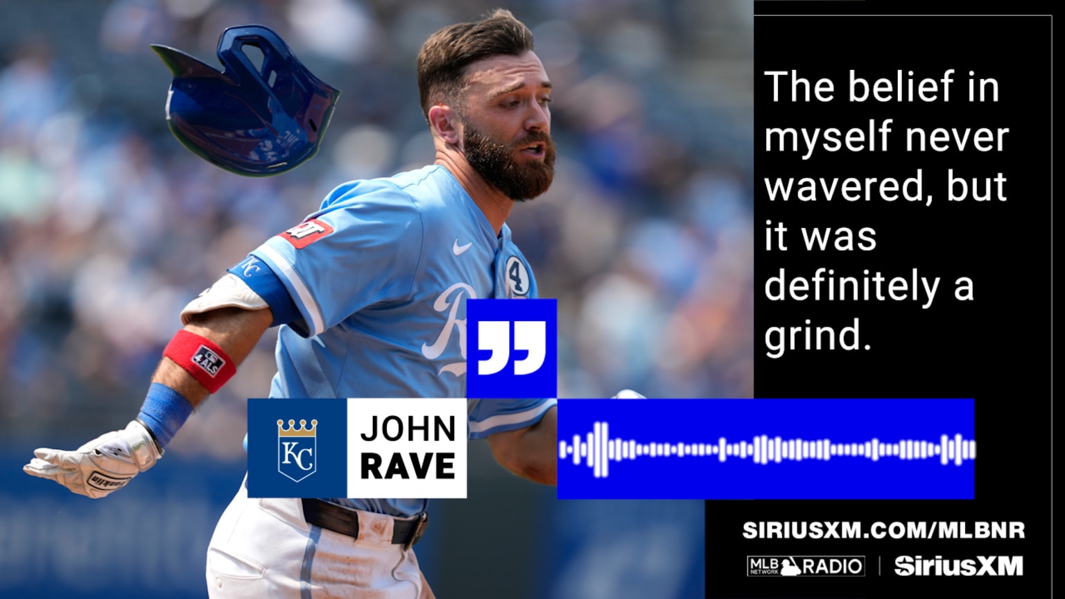 John Rave on call up story first homer 07/24/2025 Kansas City Royals
