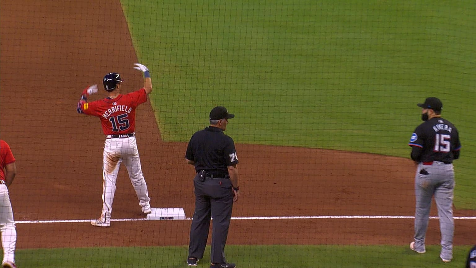 Whit Merrifield leads off 6th with triple | 08/02/2024 | Atlanta Braves