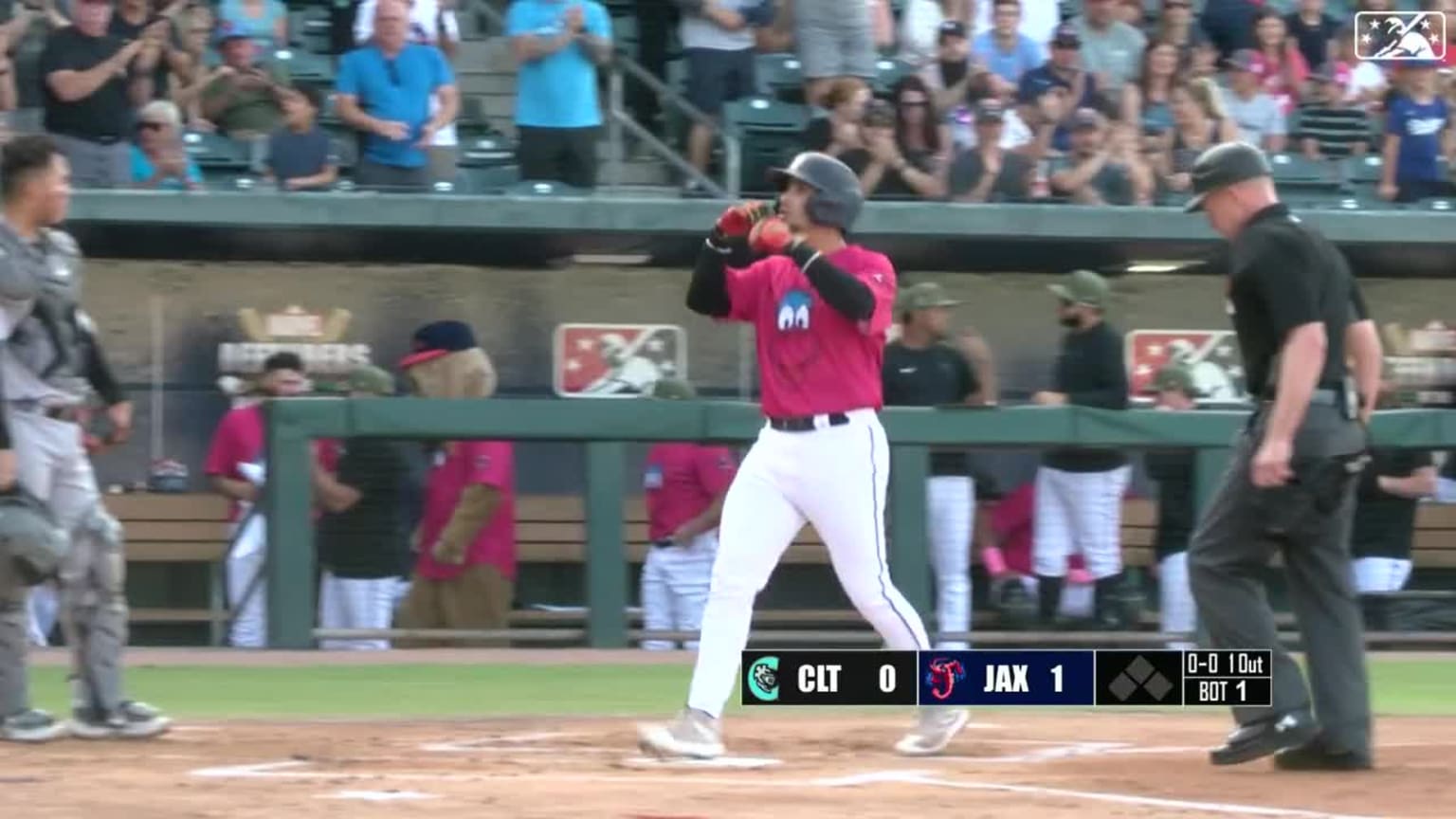 Jacob Amaya Clobbers a Solo Home Run!