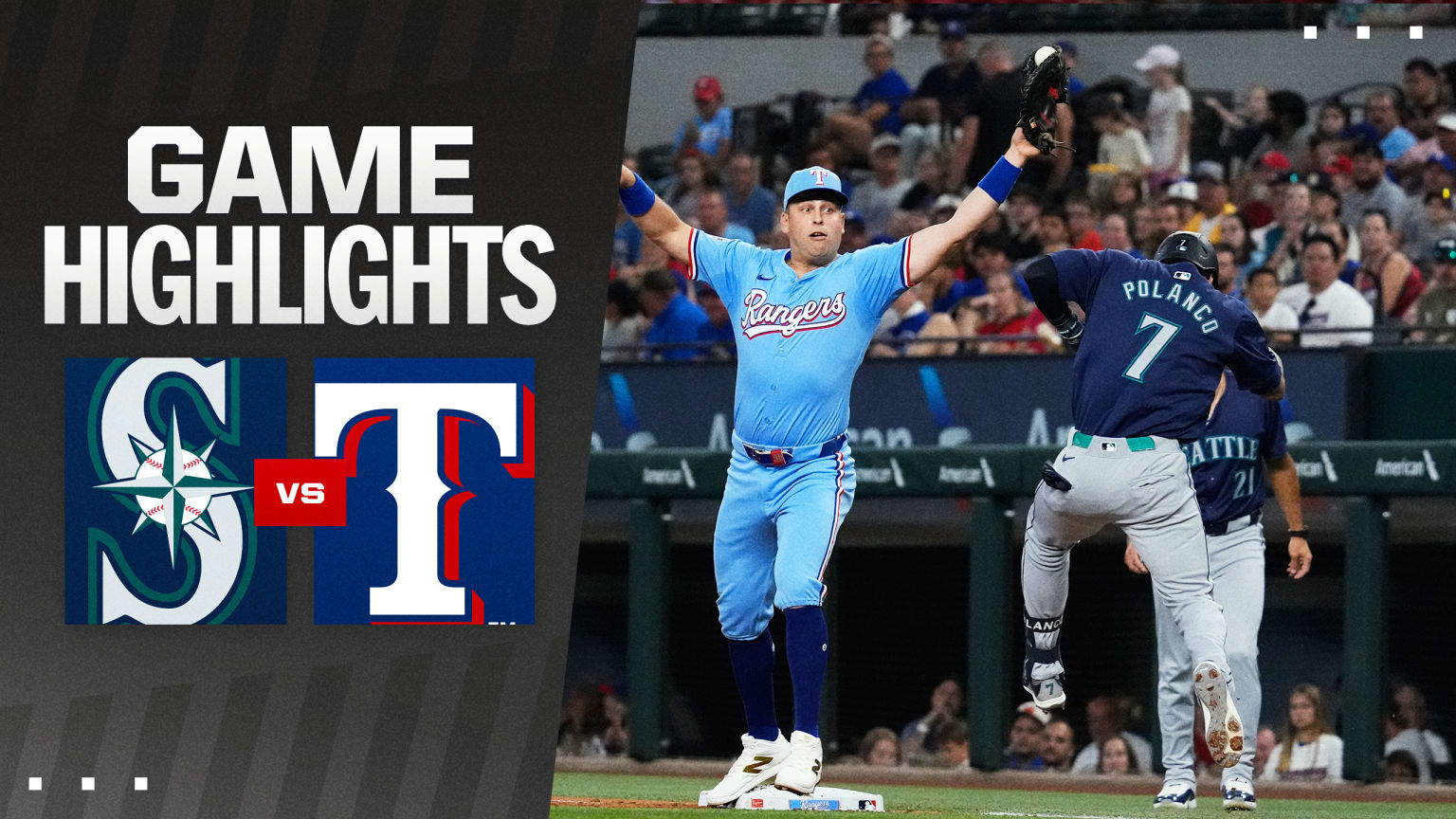 Mariners vs. Rangers Highlights | 09/22/2024 | Seattle Mariners