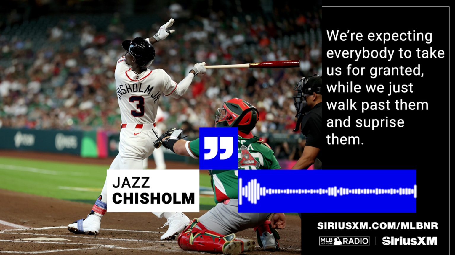 Jazz Chisholm Jr. on representing Great Britain | 03/07/2026 | New York ...