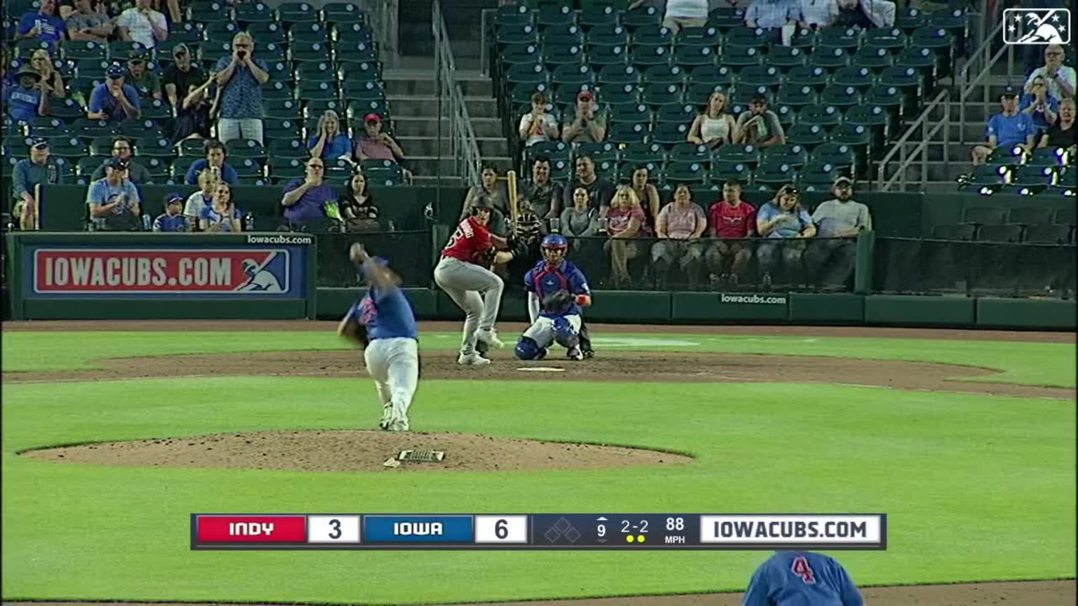 Daniel Palencia strikes out his third and final 06/18/2023 Chicago Cubs