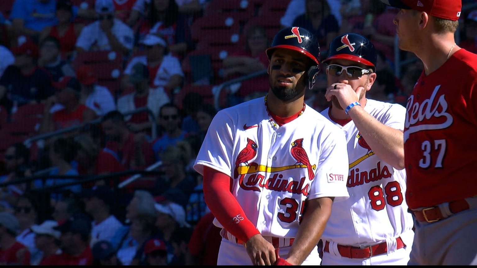 José Fermín drills an RBI single up the middle | 10/01/2023 | St. Louis ...