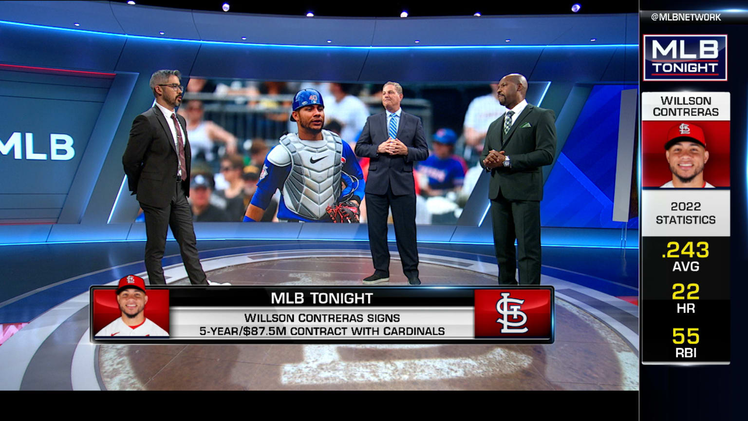 MLB Tonight on Willson Contreras 12/10/2022 MLB