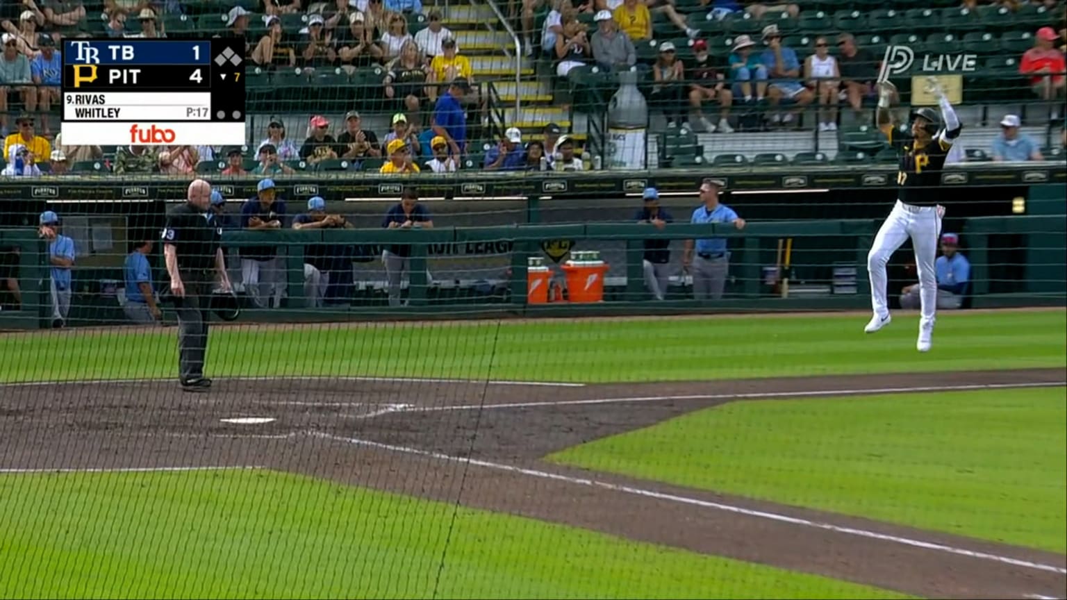 Javier Rivas' solo home run | 03/02/2026 | Pittsburgh Pirates