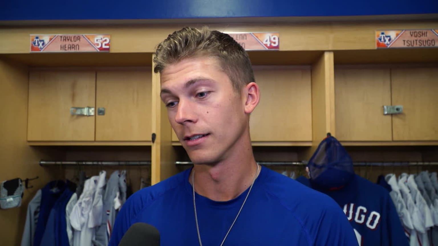Glenn Otto discusses his Spring Training debut | 24/02/2023 | Los ...