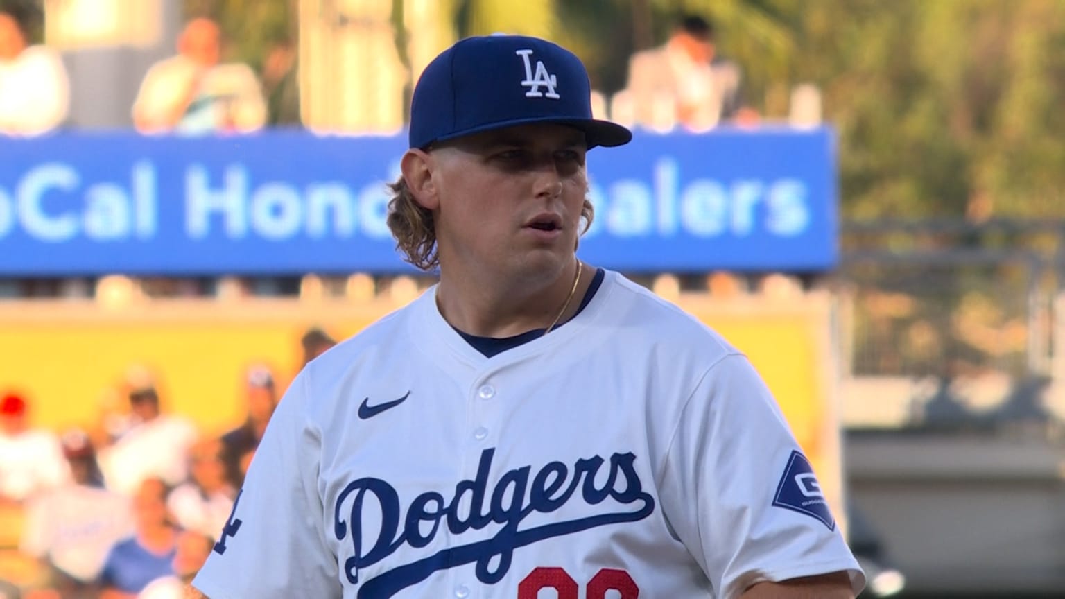 Landon Knack poncha a Willie Calhoun | 21/06/2024 | Los Dodgers de Los ...