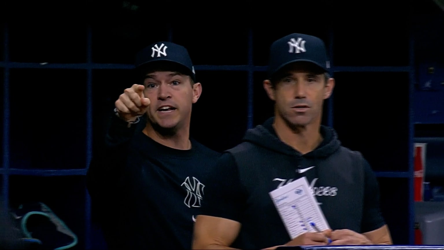 Pitching coach Matt Blake gets ejected 07/11/2024 New York Yankees