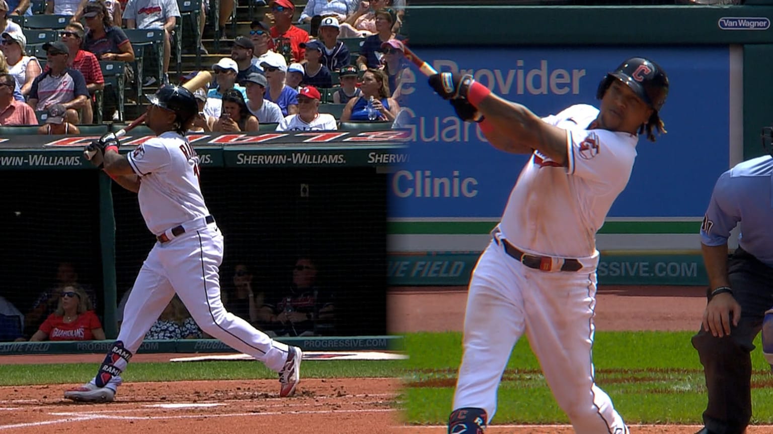 José Ramírez records two home runs against the Royals 07/26/2023