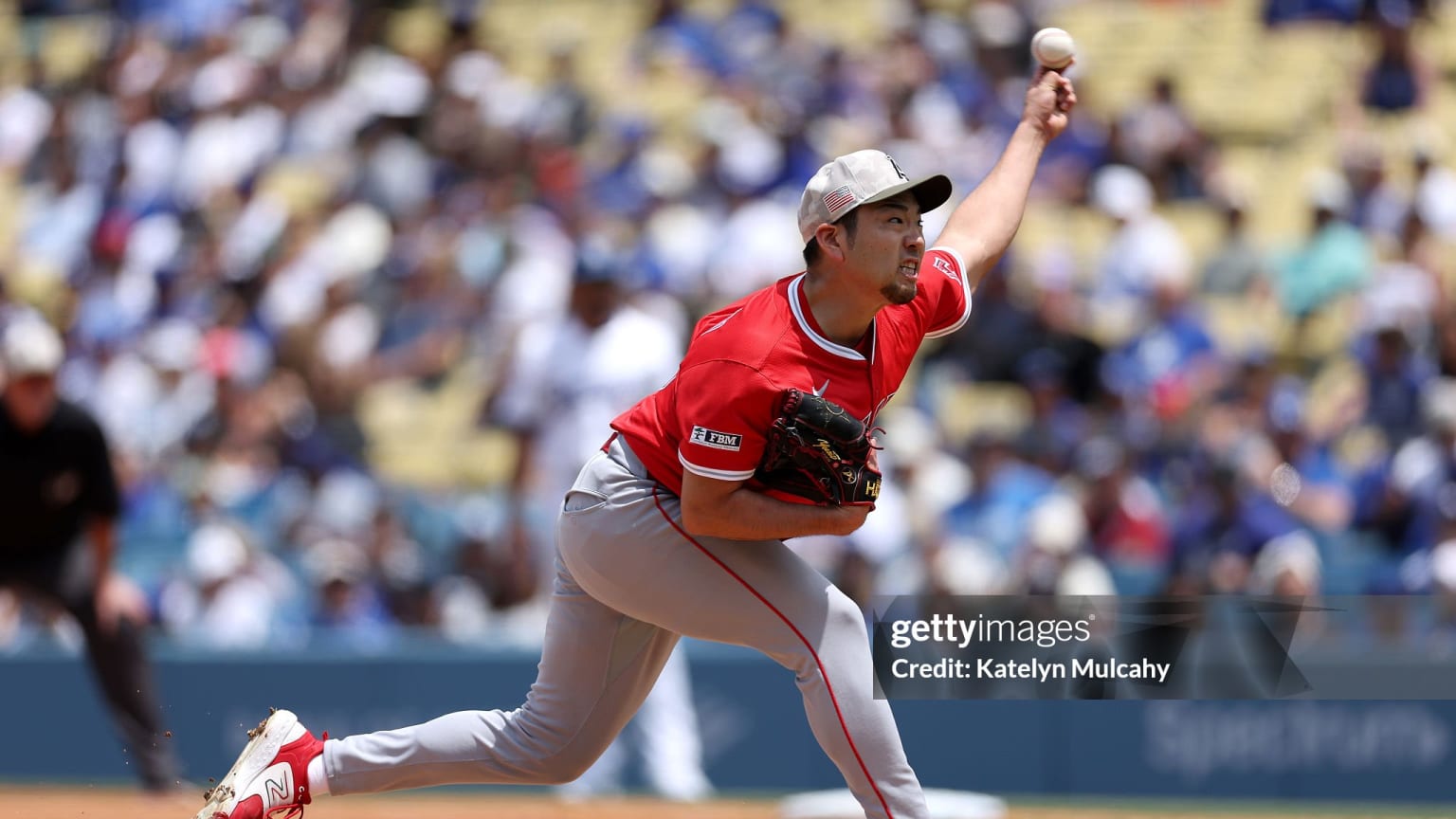 Yusei Kikuchi #39 s seven strikeouts against the Dodgers 05/18/2025 Los