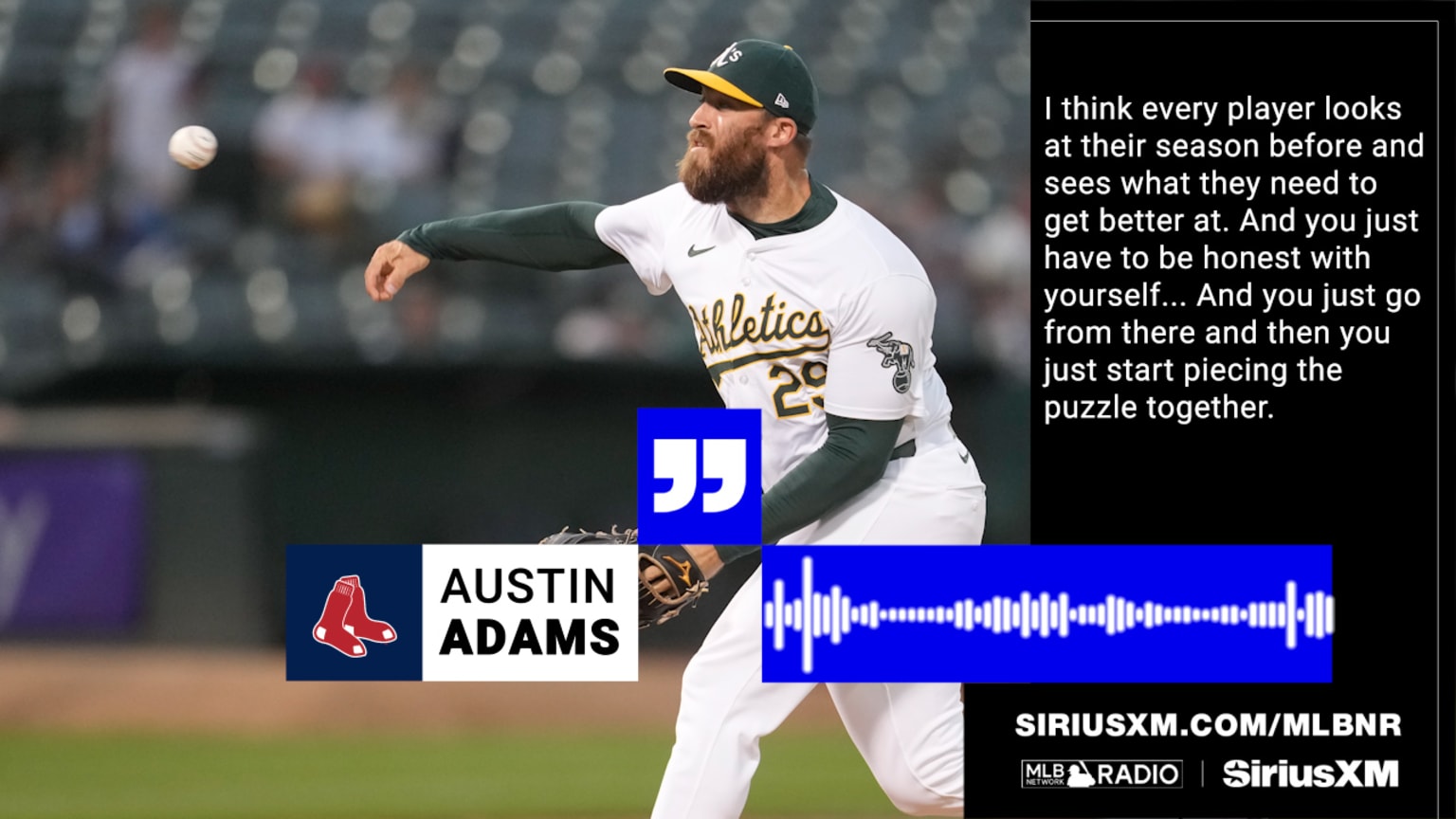 Austin Adams on joining the Red Sox, improvements | 01/24/2025 | Boston Red Sox
