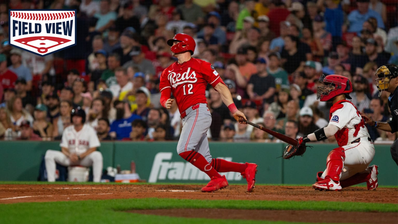 Field View: Austin Hays hits a triple in the 4th | 07/01/2025 ...