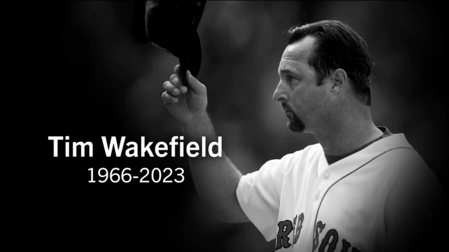 Red Sox pay tribute to former pitcher Tim Wakefield 10/01/2023