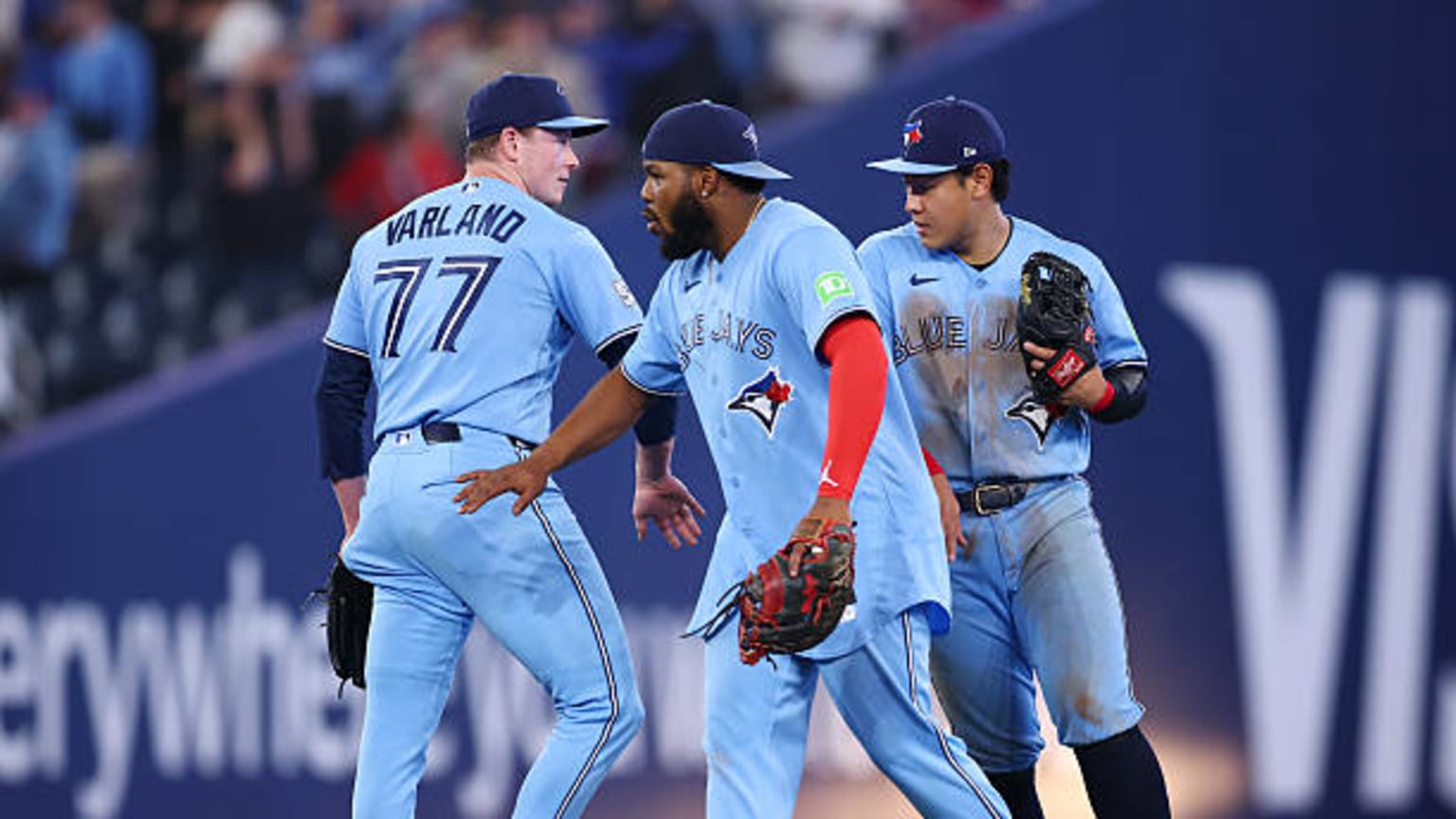 Louis Varland strikes out side to earn save