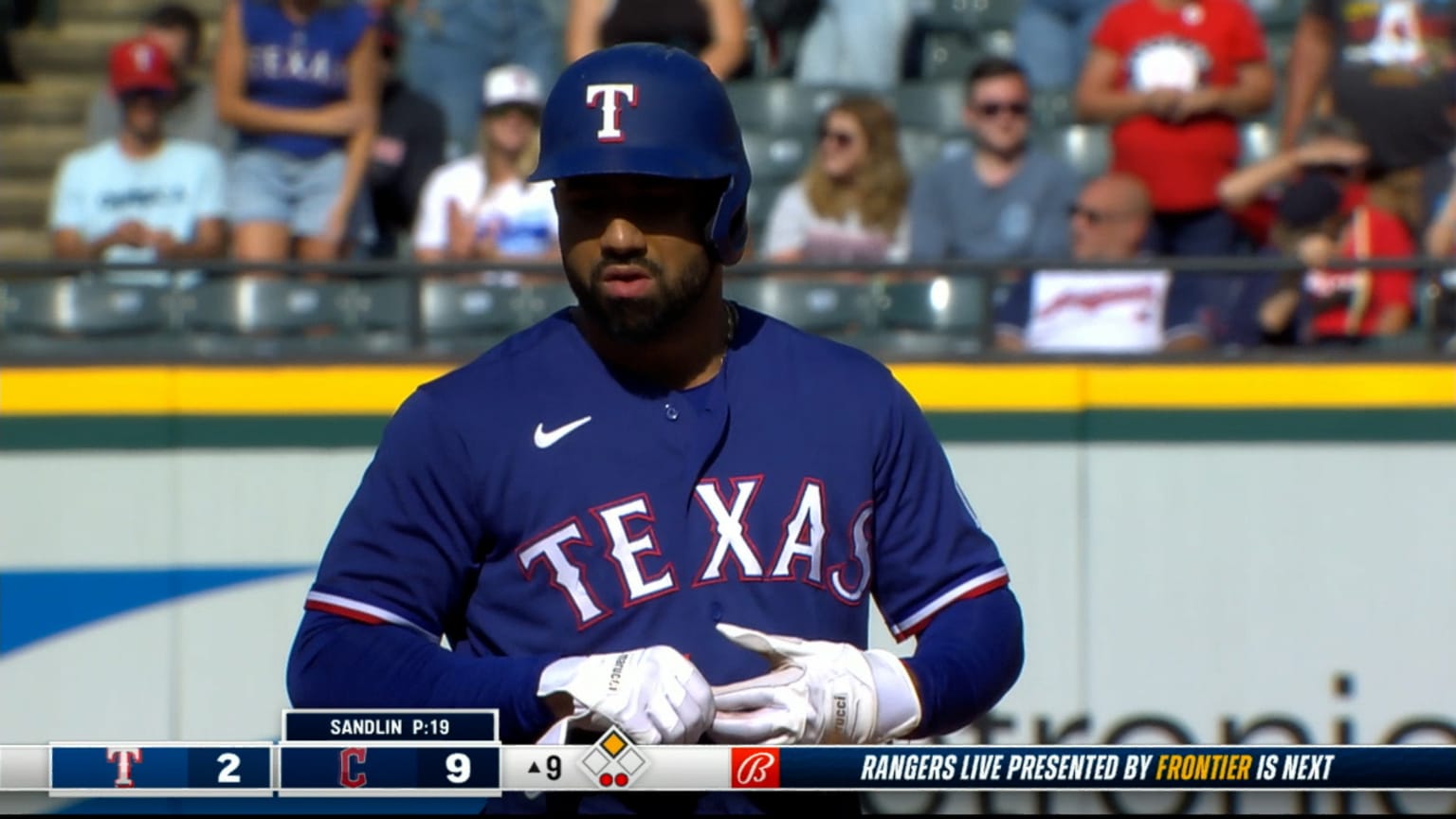 MLB HR Videos on X: Ezequiel Duran - Texas Rangers (9)