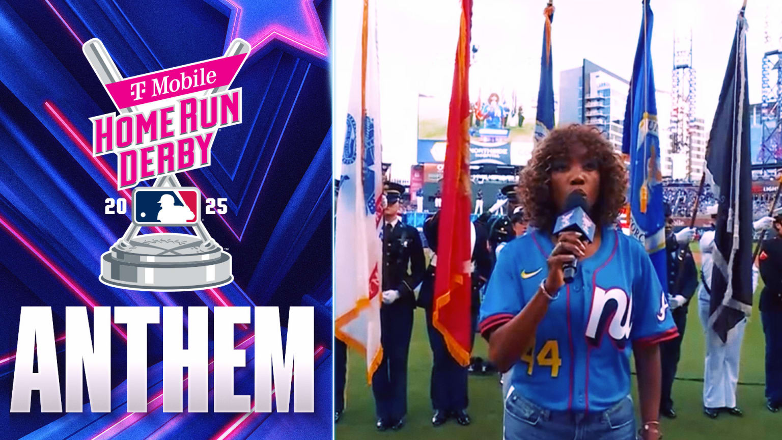 Heather Headley performs the national anthem | 07/15/2025 | MLB.com