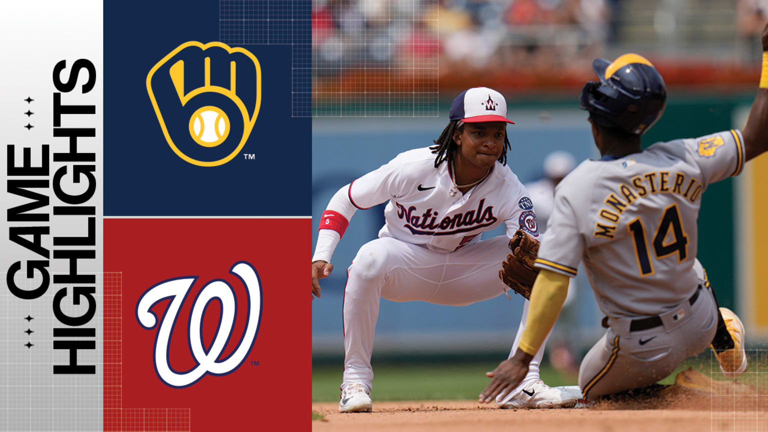 Nationals win walkoff thriller over Brewers 08/02/2023 Washington