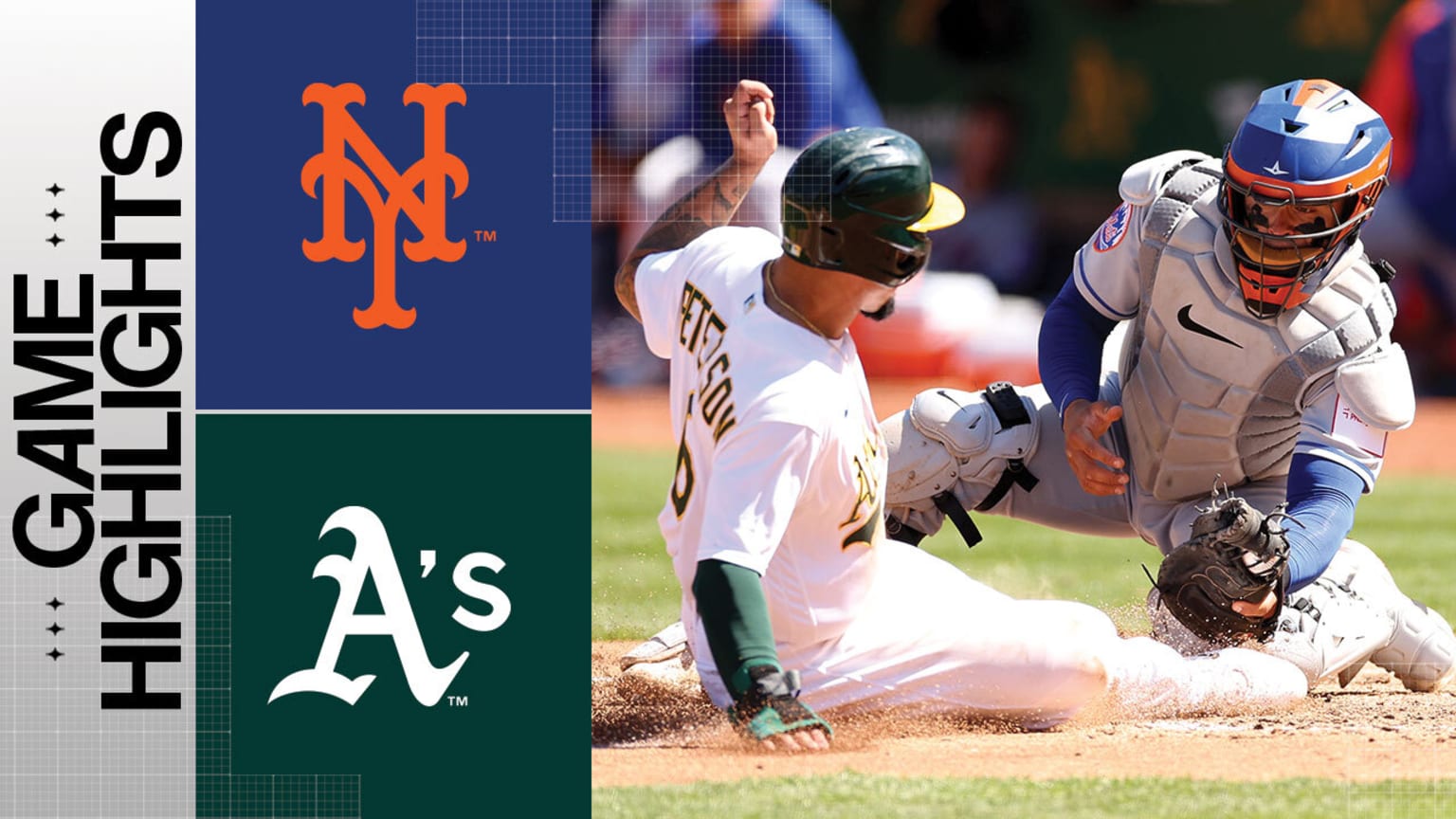 Mets vs. A's Highlights 04/16/2023 New York Mets