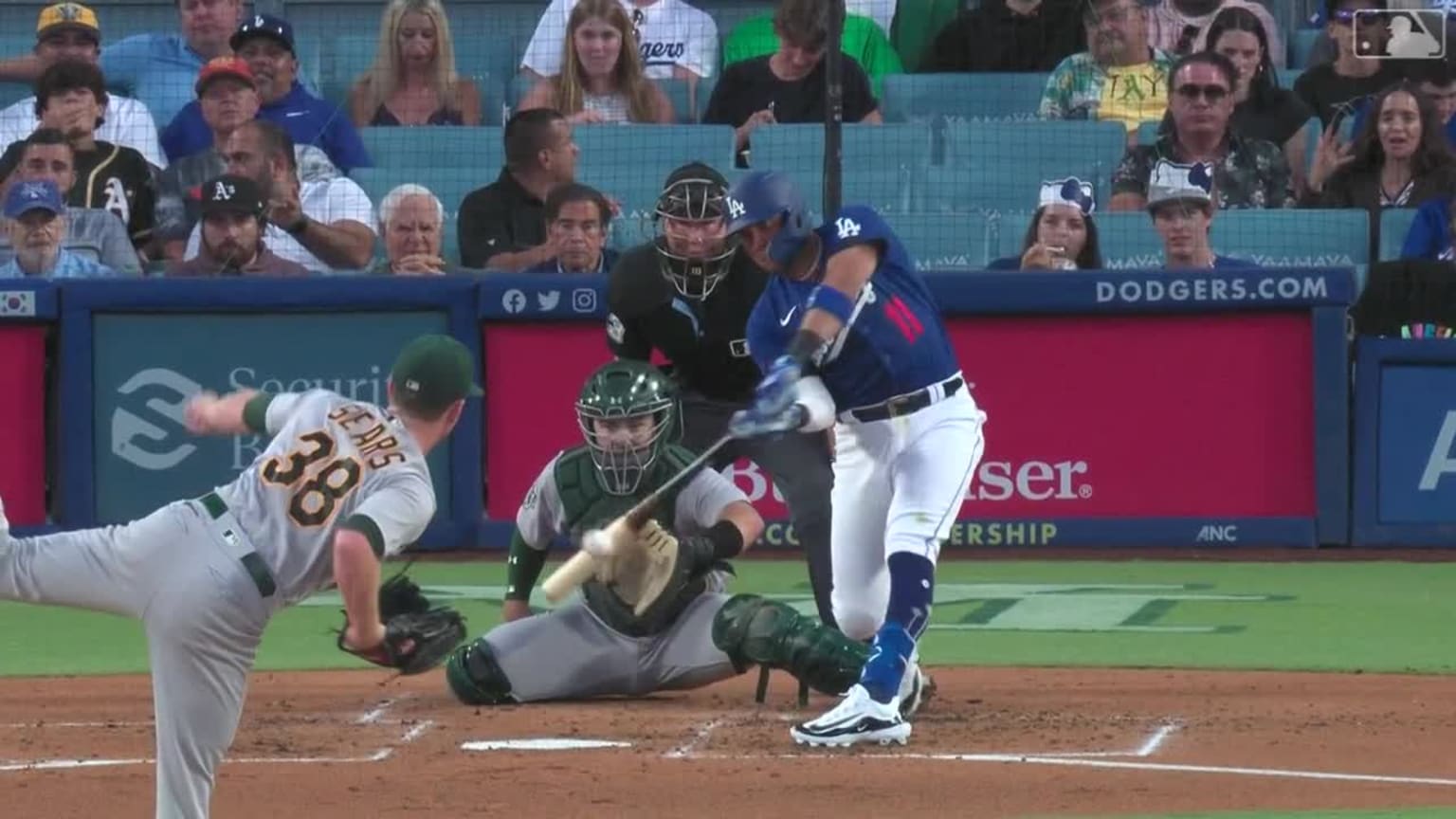 Miguel Rojas gets the Dodgers on the board in the 2nd | 08/03/2023 ...