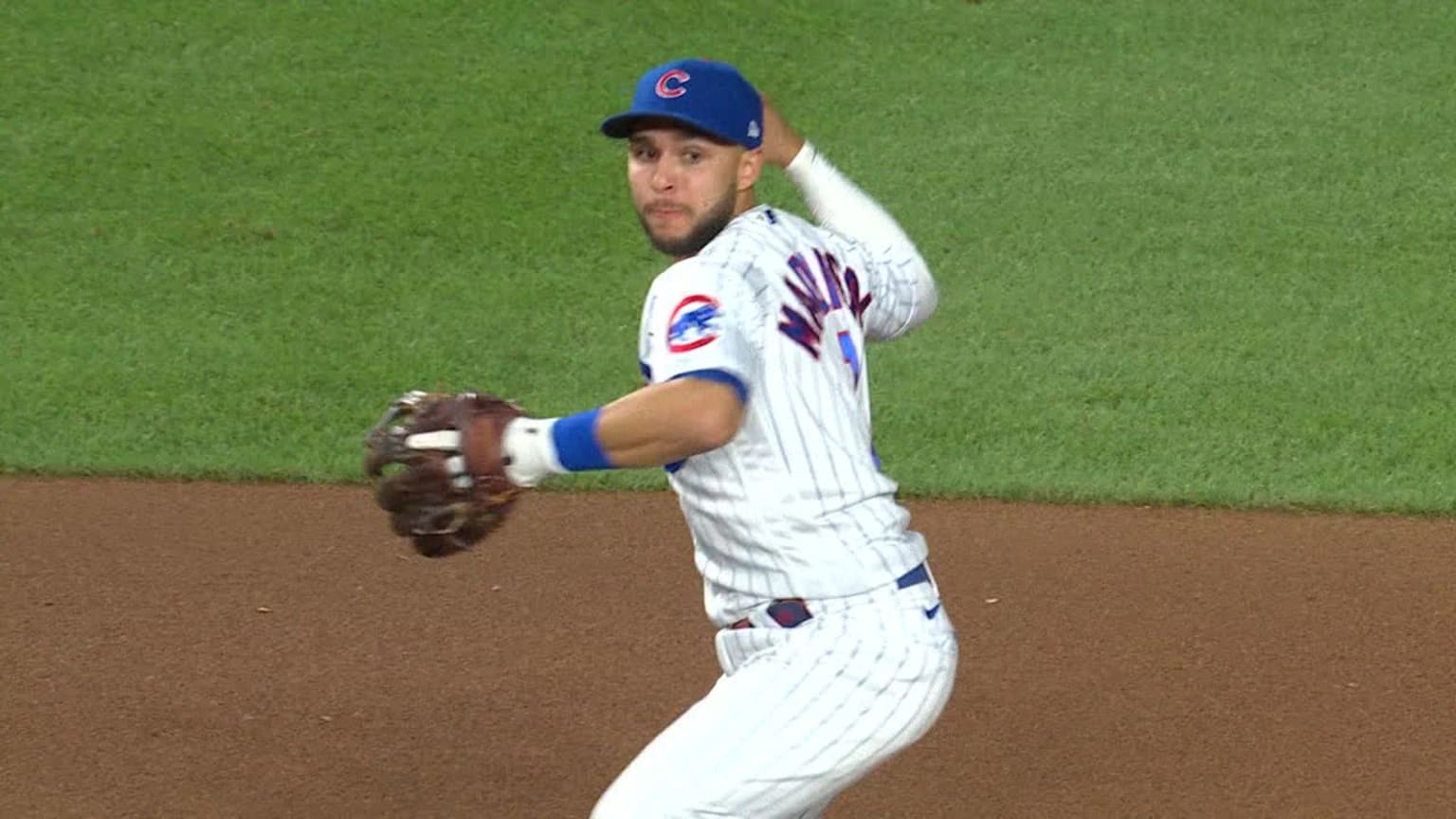 Nick Madrigal spins and throws for the out | 08/28/2023 | Chicago Cubs