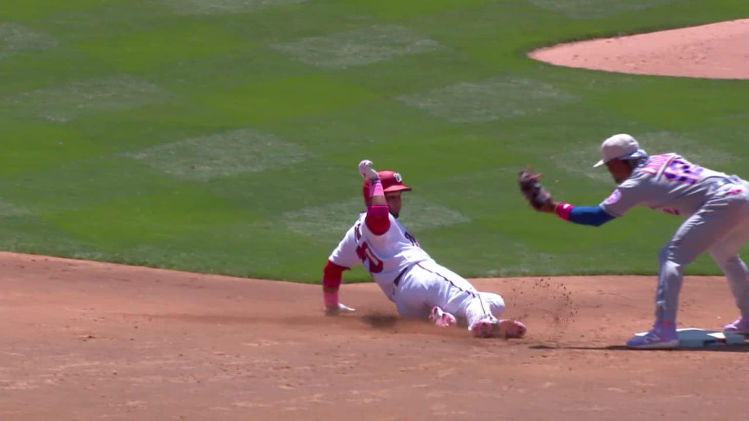 Starling Marte's outfield assist 05/13/2023 New York Mets