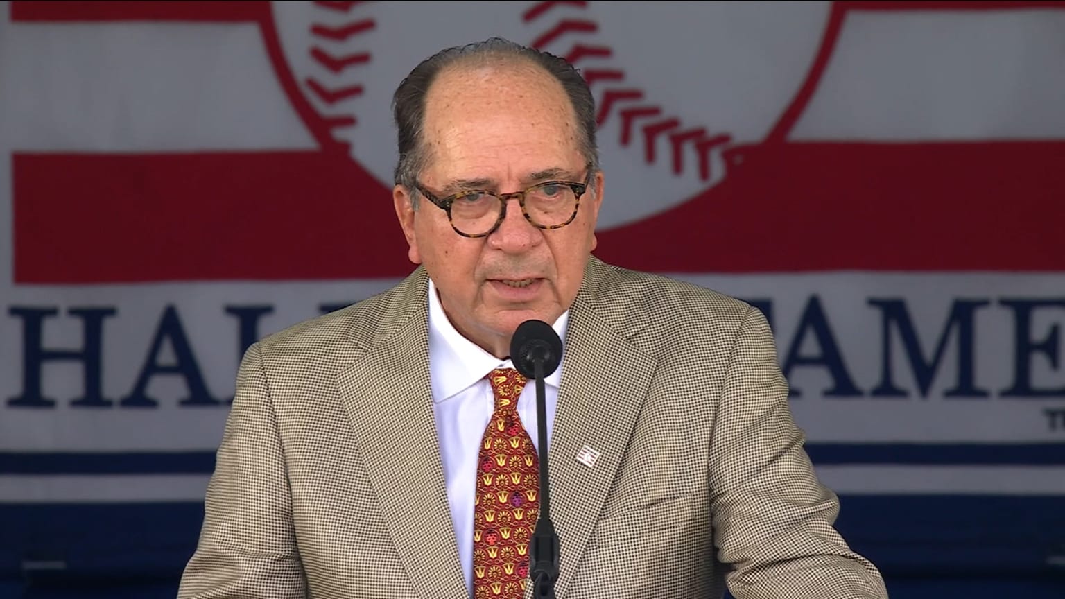 Johnny Bench on visiting the USS Cooperstown | 07/23/2023 | New York Mets