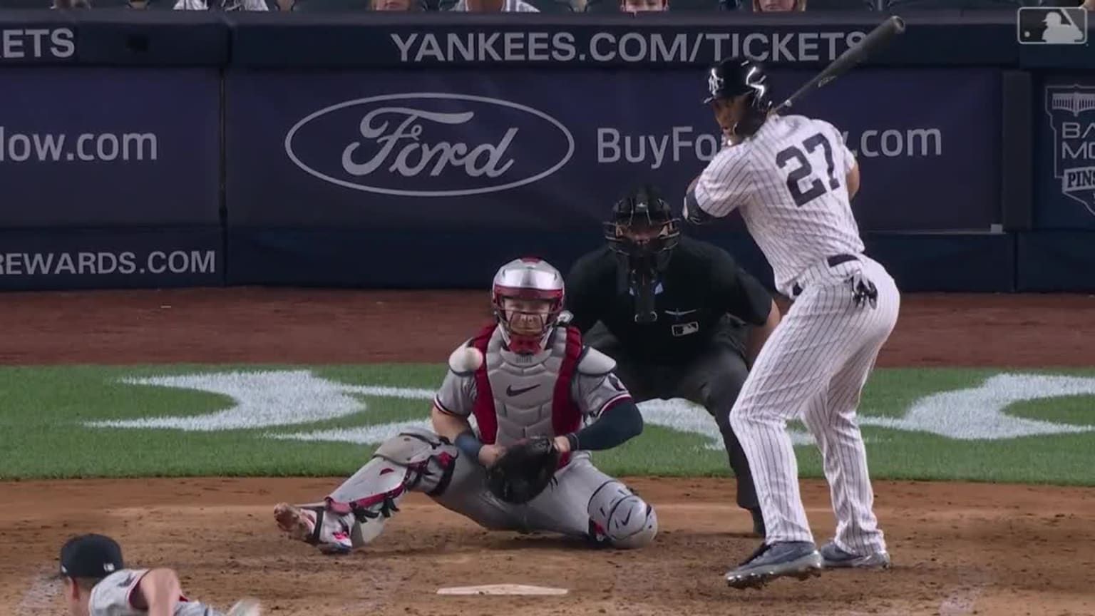 Giancarlo Stanton 1000fps Home Run Baseball Swing in Slow Motion 