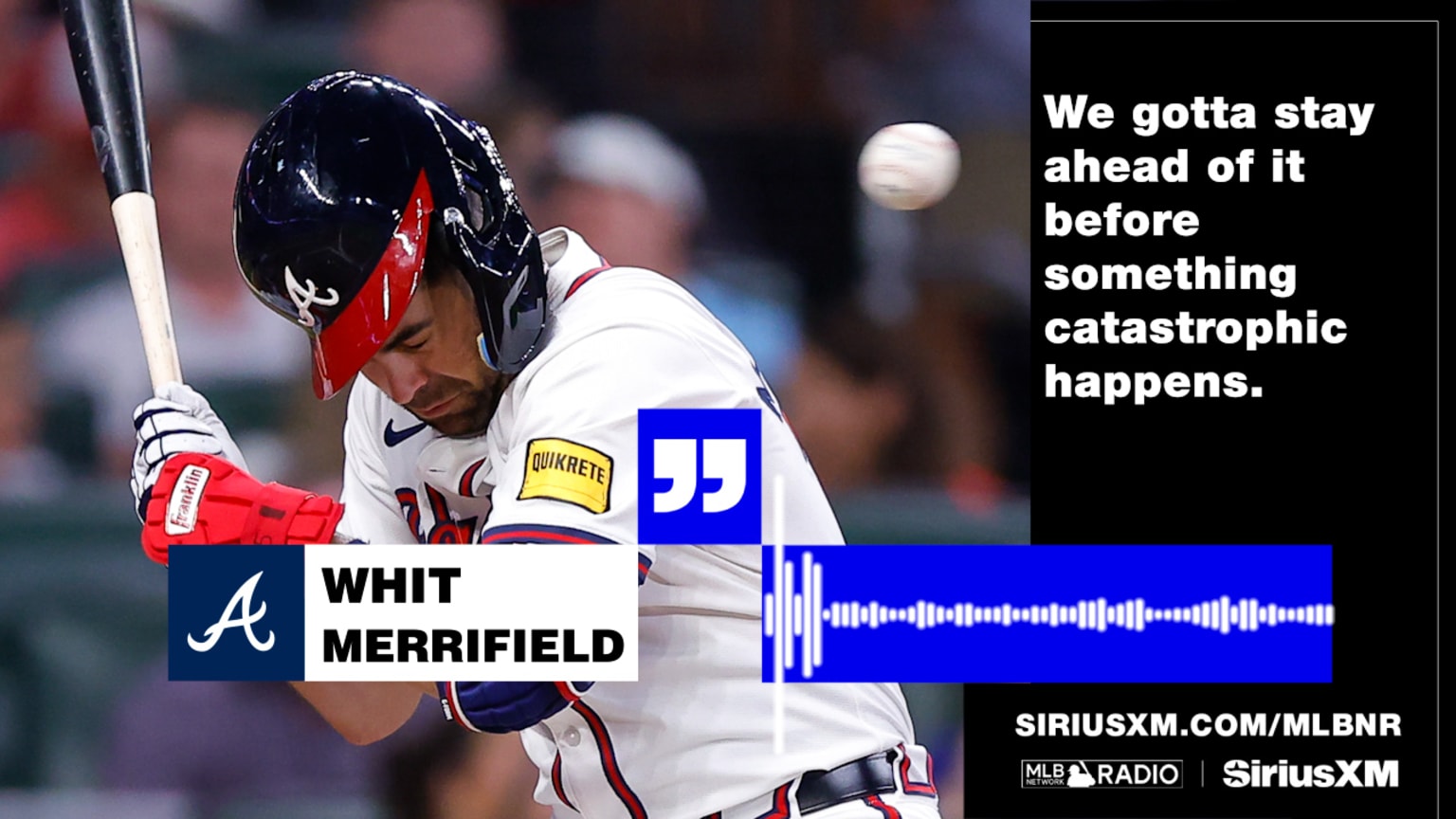Whit Merrifield on getting hit in the head | 06/09/2024 | Lasmayores.com
