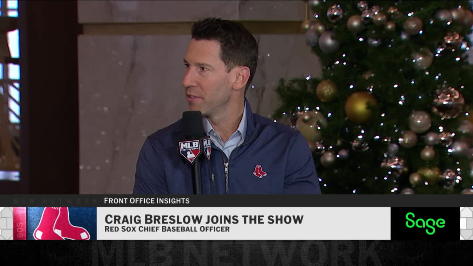 Craig Breslow discusses Red Sox's outlook for 2026 | 12/10/2025 | MLB.com