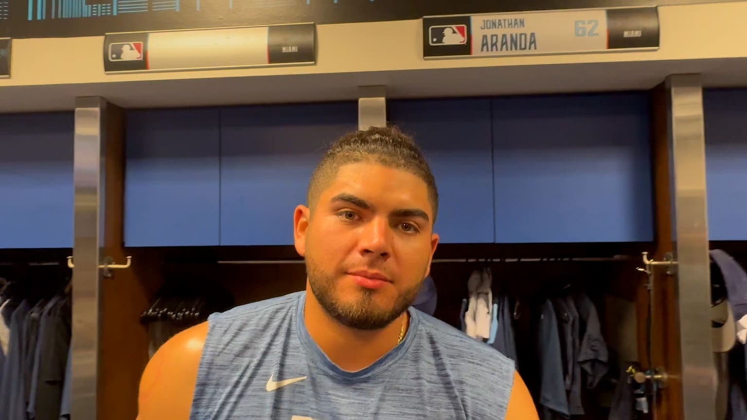 Jonathan Aranda habla de su gran temporada | 18/05/2025 | Los Rays de ...