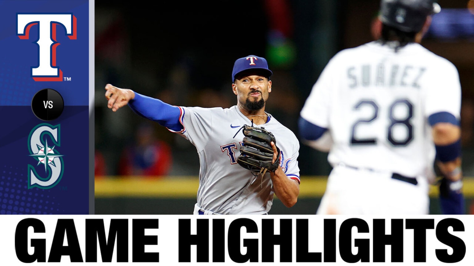 Rangers vs Mariners summary online, scores, stats and highlights