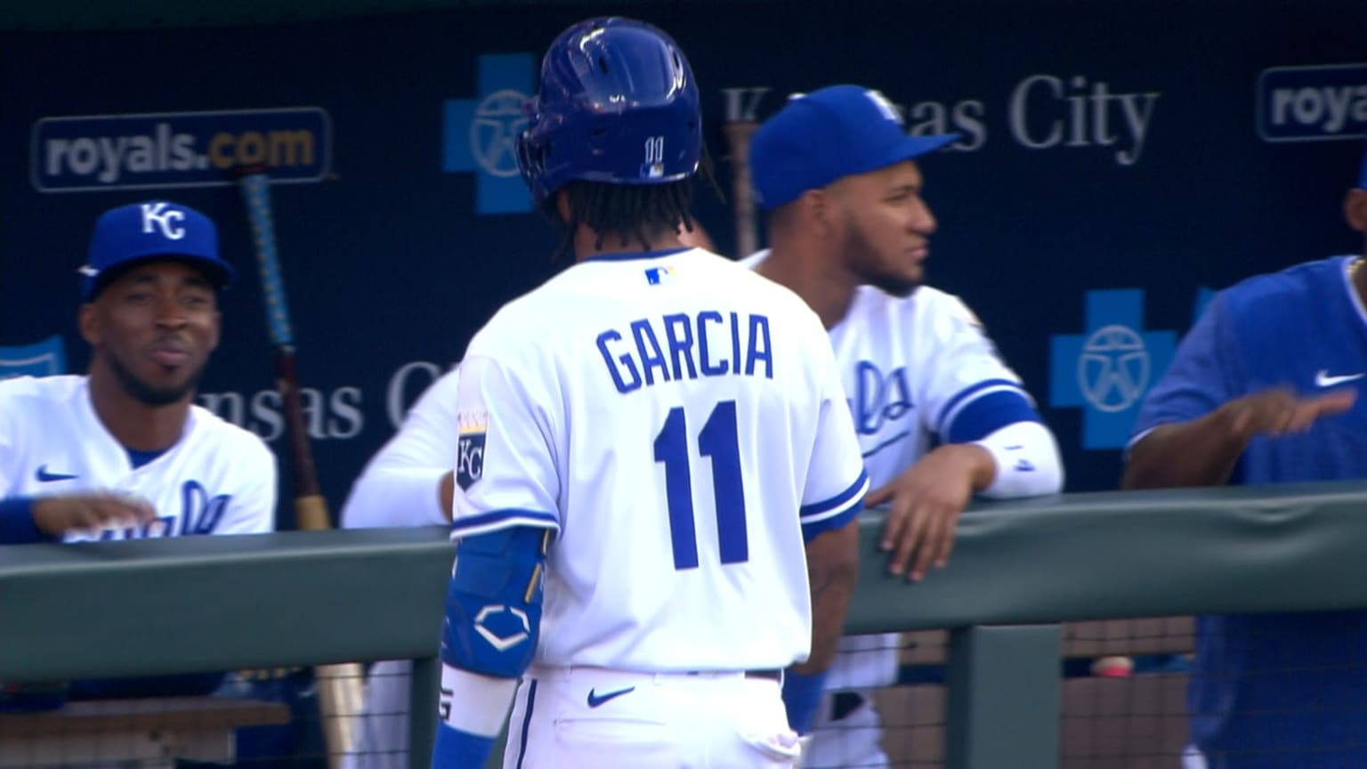 Maikel Garcia hits an RBI sac fly in the 2nd inning | 07/29/2023 ...
