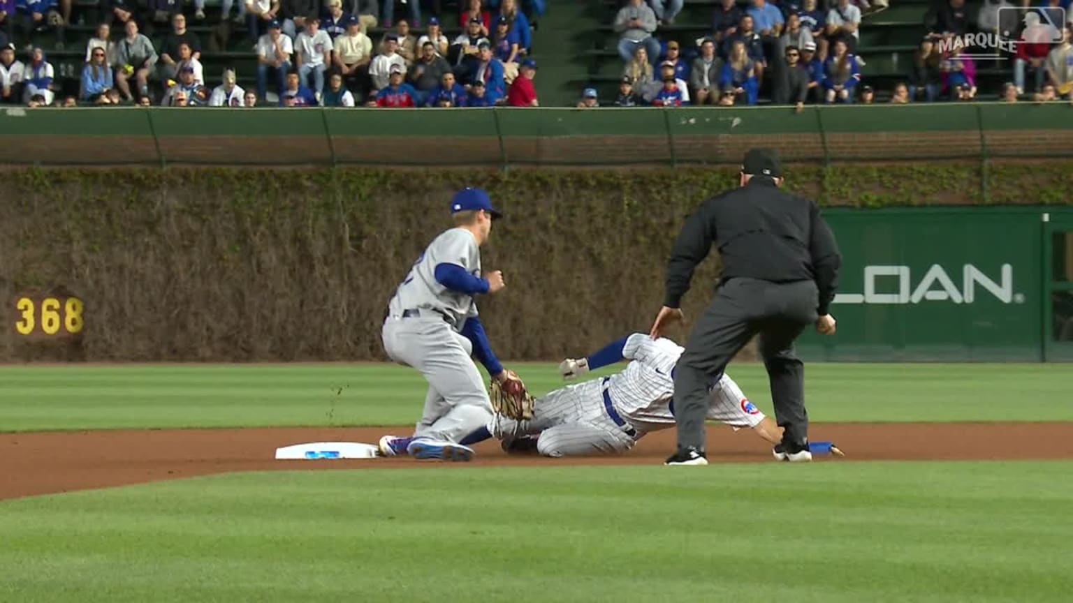 Cubs' challenge overturned in bottom of the 1st | 04/20/2023 | Chicago Cubs