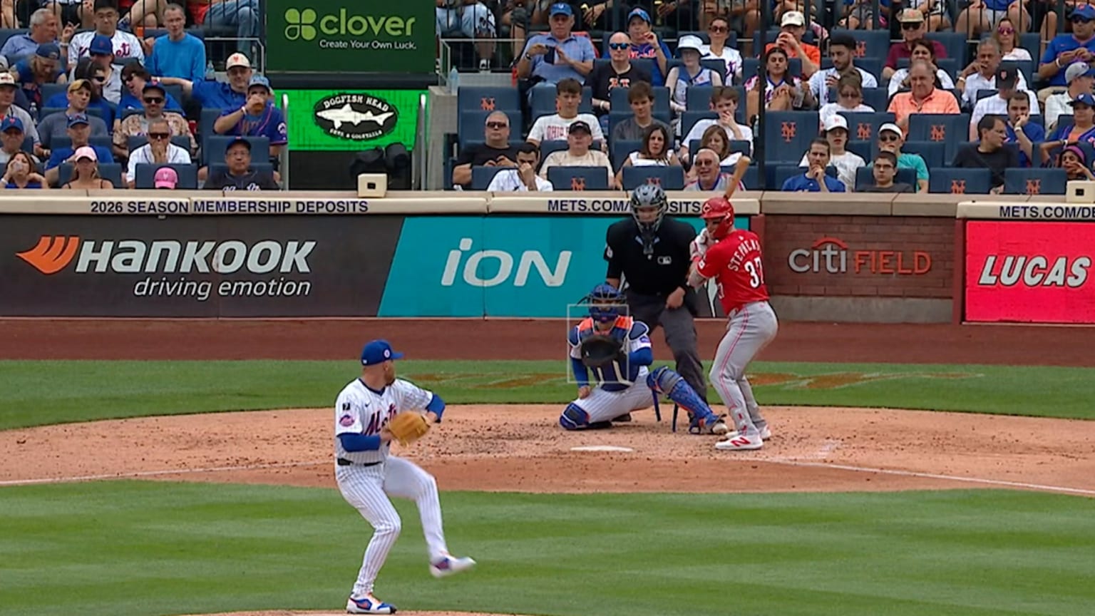 Tyler Stephenson's RBI forceout | 07/19/2025 | Cincinnati Reds