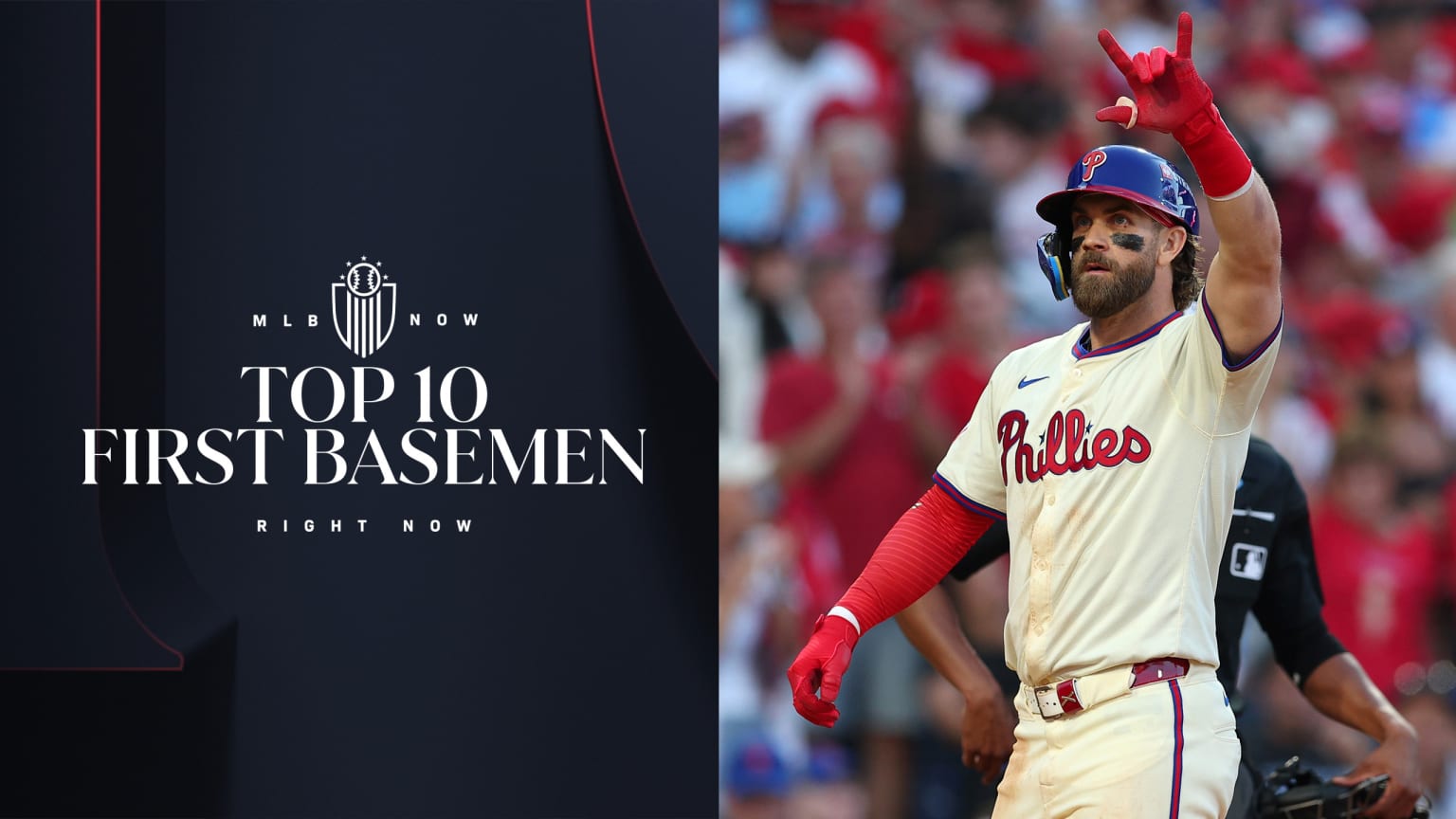 Top 10 First Basemen Right Now Bryce Harper 01/29/2025