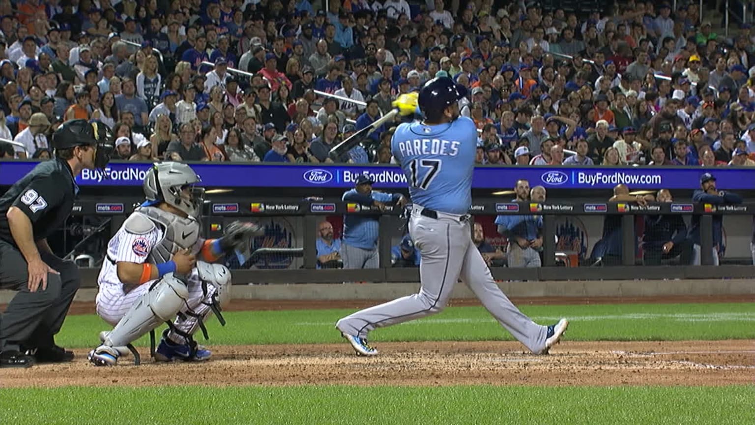 Paredes' two-run homer (11), 06/09/2023