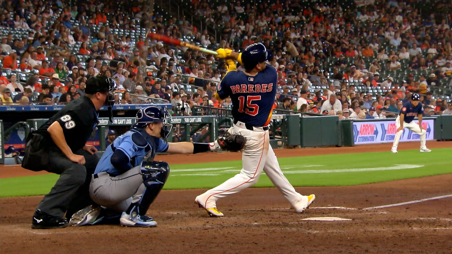 Paredes Blasts 101.9 mph Exit Velocity Off Changeup